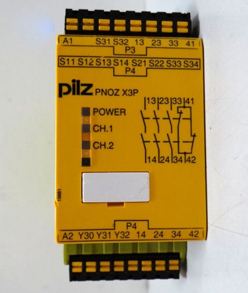 Pilz pnoz x3 схема подключения на русском